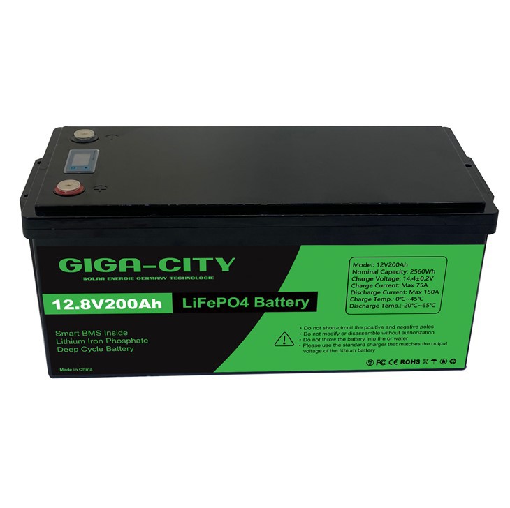 12 Volt 200ah Lityum Pil